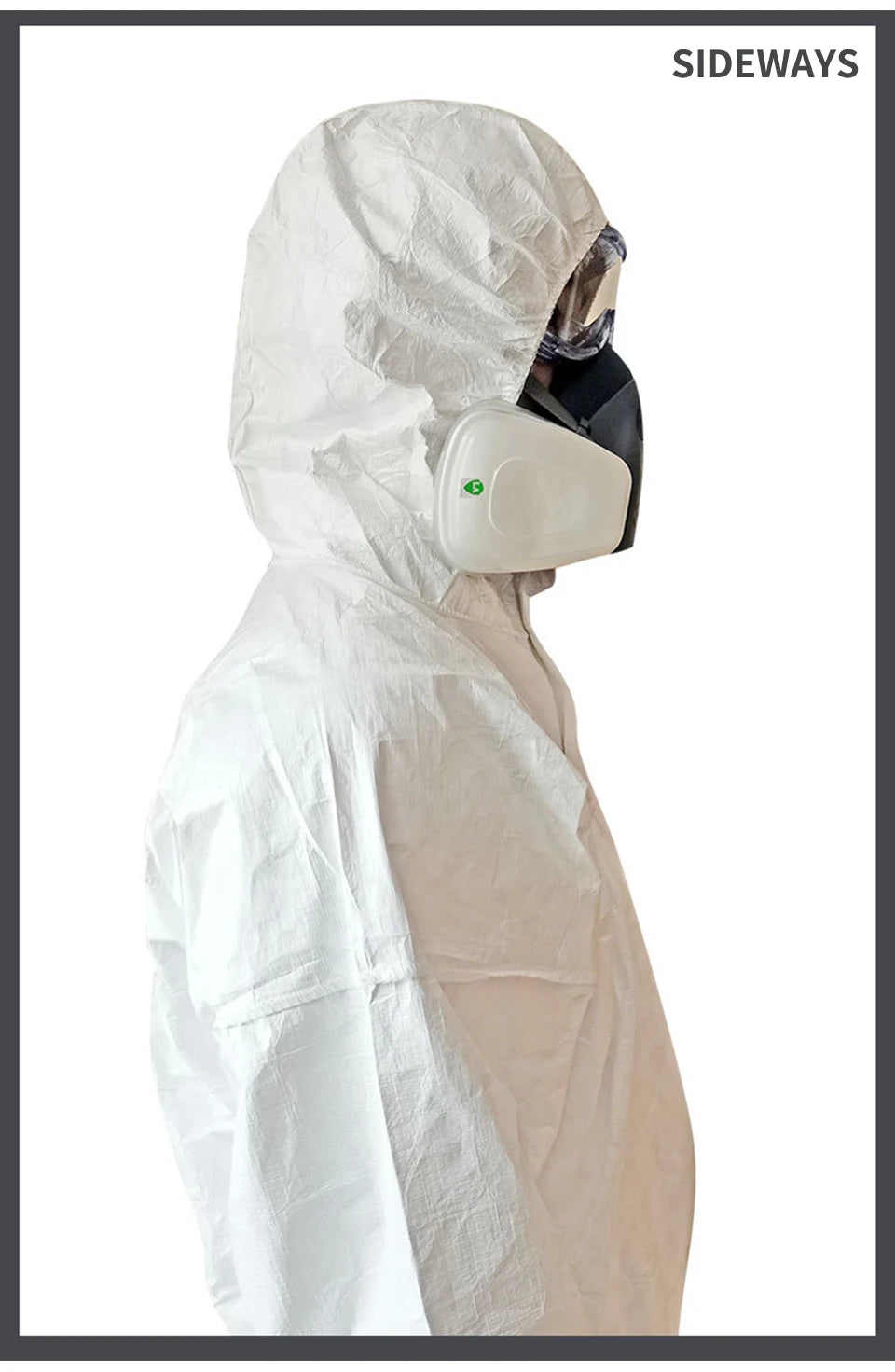 Dupont Tyvek 1422A Coverall Industrial Protective Clothing Spray Paint Work Disposable Anti Static Dust Chemical Splash Proof