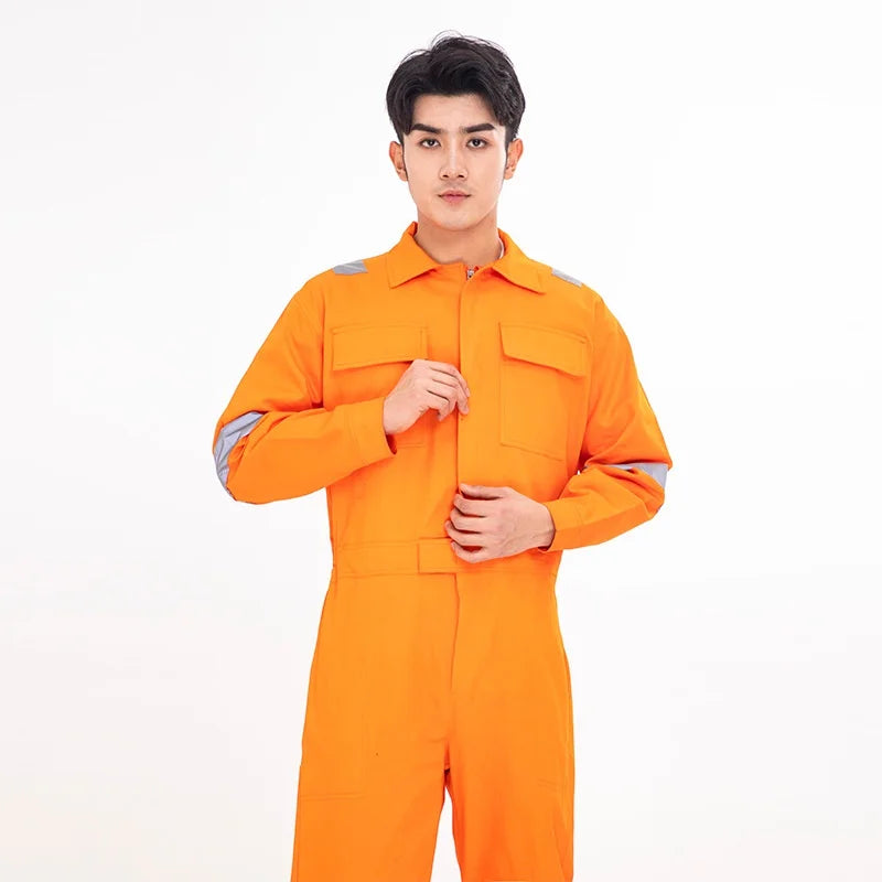 Work Coveralls for Men Painting Construction Plus size  Suppliers Safety Uniform for Mechanic Auto Repair
