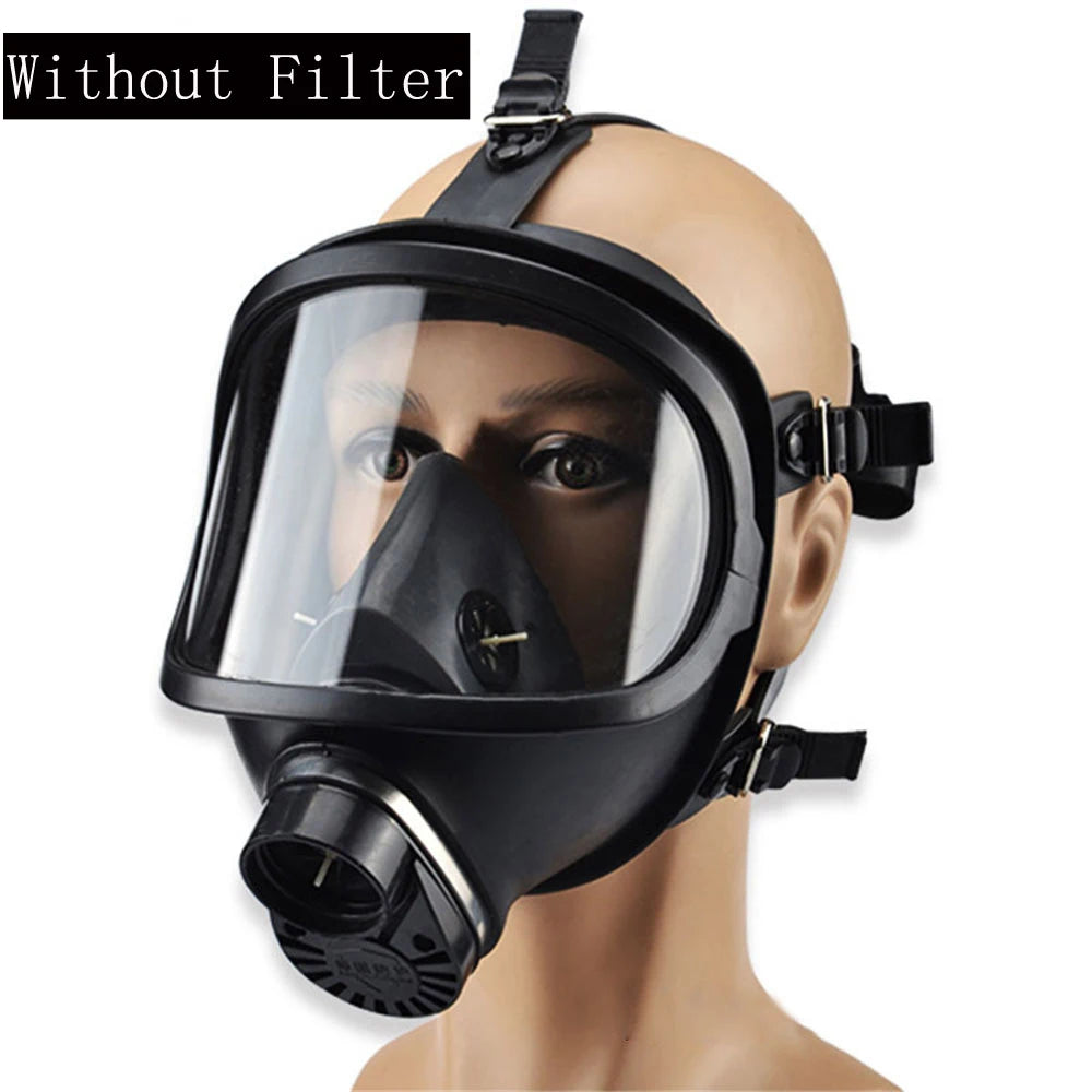 MF14 Full Face Mask Gas Mask, Industrial Paint, Spray, Vaccination, Safety, Dust Filter, Full Face Protection With Formaldehyde