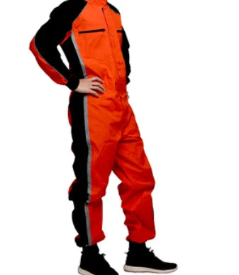 Cotton coverall work uniform Wear-resistant overall dust-proof repairman workshop mechanic welding suit Racer rescue anti-static