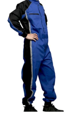 Cotton coverall work uniform Wear-resistant overall dust-proof repairman workshop mechanic welding suit Racer rescue anti-static