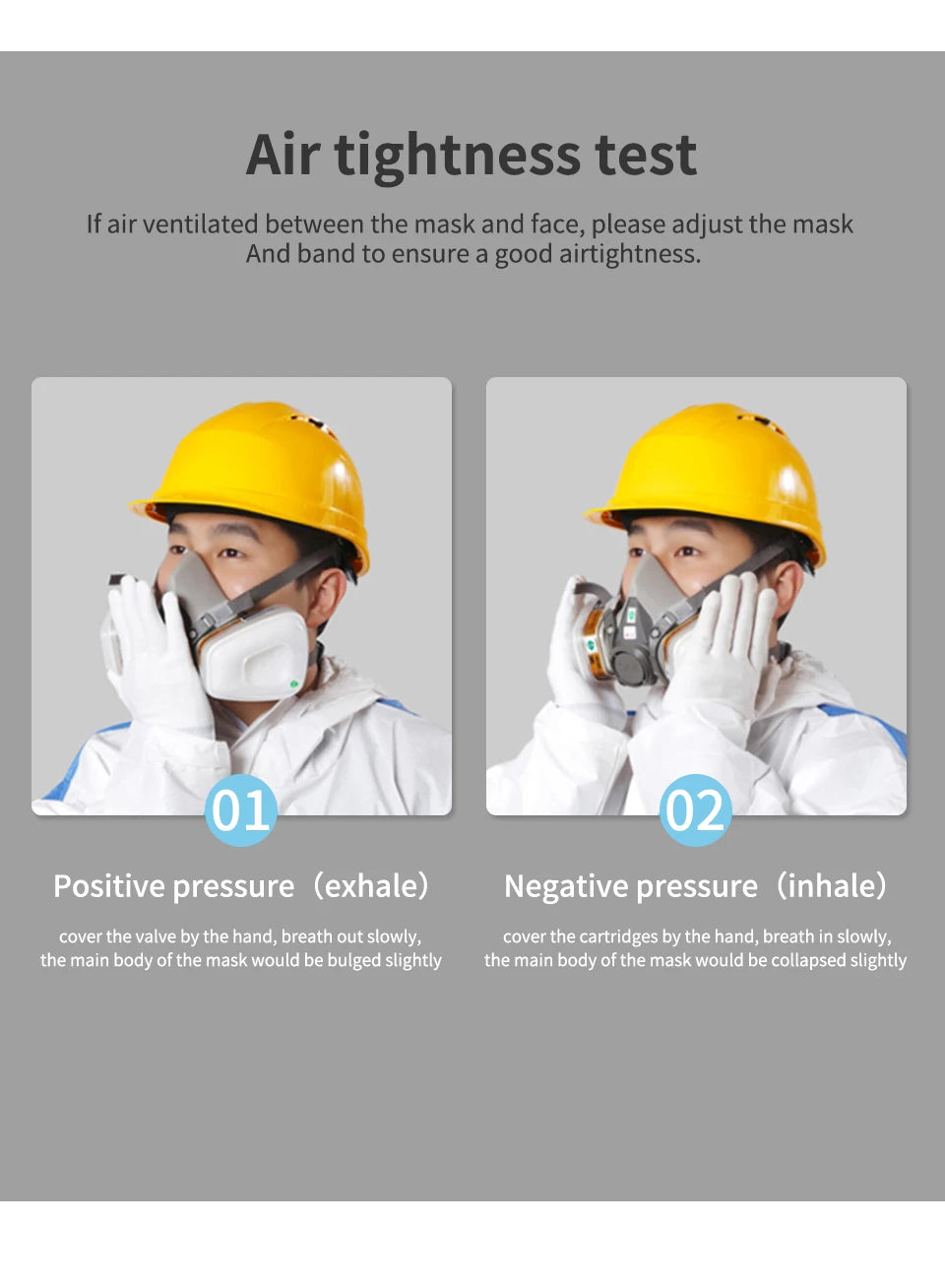Reusable Full Face Respirator 6200 spray mask for spraying Painting Chemical Polishing Welding Woodworking Work Protection