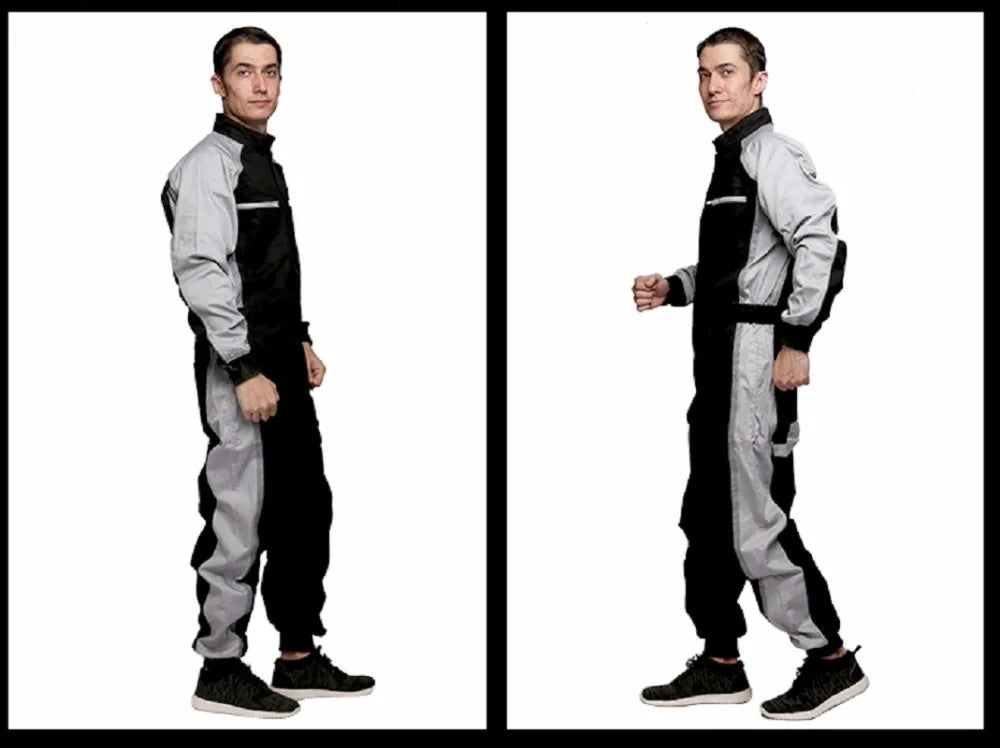Cotton coverall work uniform Wear-resistant overall dust-proof repairman workshop mechanic welding suit Racer rescue anti-static