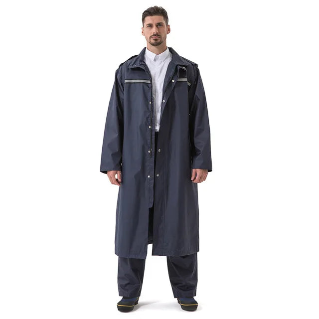 Working Coveralls Waterproof Hooded Raincoat Overalls Reflective Dust-proof Paint Spray clothing Hood Protective Work clothes