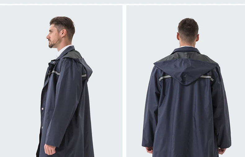 Working Coveralls Waterproof Hooded Raincoat Overalls Reflective Dust-proof Paint Spray clothing Hood Protective Work clothes