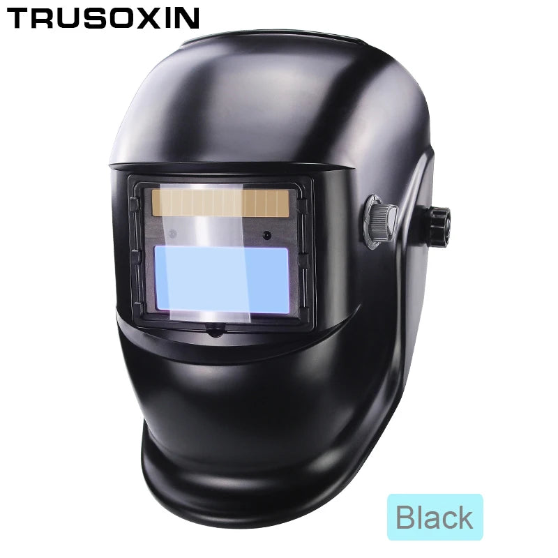 DIN9-DIN13 Solar Auto Darkening TIG MMA ZX7 MIG True Color Welding Mask Welding Helmet Welder Cap Glasses