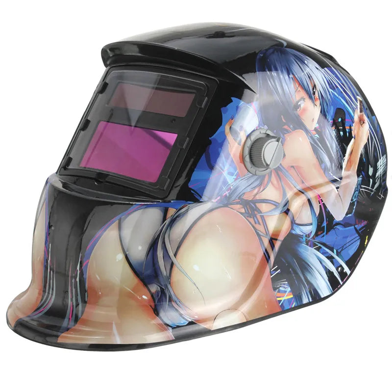 Helmet Hot Sale Solar Auto Darkening Electric Welding Mask TIG MIG MMA Helmet for Welder Welding Machine or Plasma Cutter