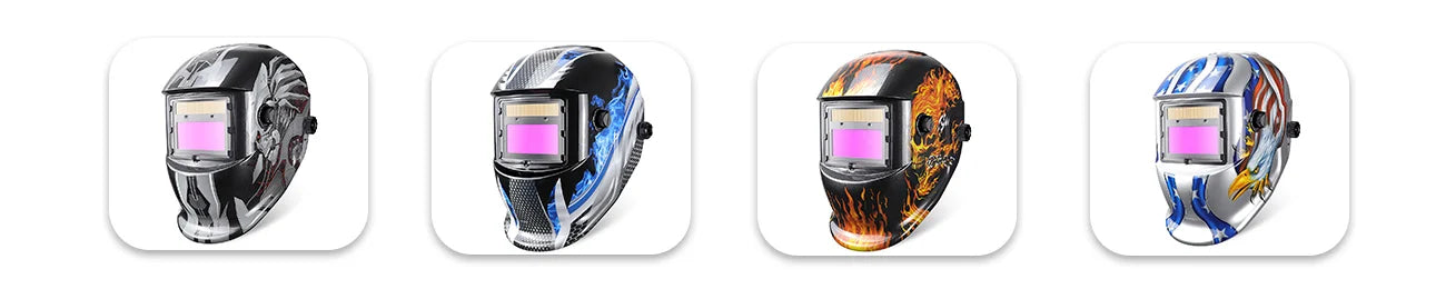Welding mask Solar Automatic Li battery Electric DIN4/9-13 TIG MIG Welding helmet Auto Darkening Welding Mask