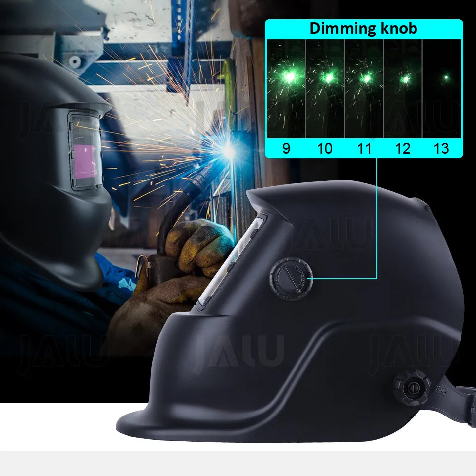 1112 Professional Solar Energy Auto Darkening Welding Helmet Welding MASK Welder TIG MIG Grinding Mask Robot Style