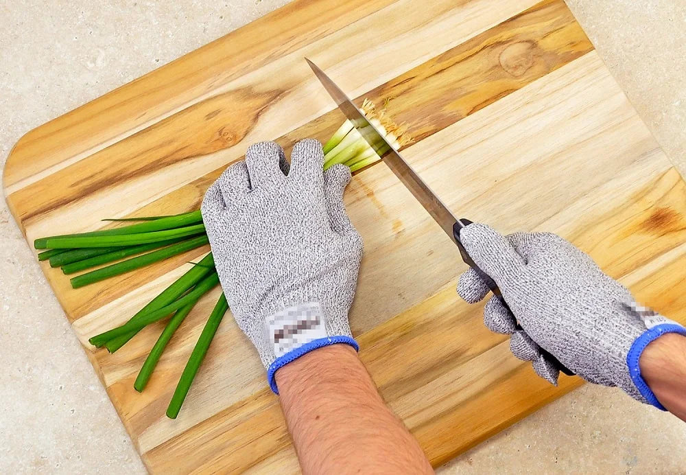 High-strength Grade Level 5 Protection Safety Anti Cut Gloves Kitchen Cut Resistant Gloves for Fish Meat Cutting Safety Gloves