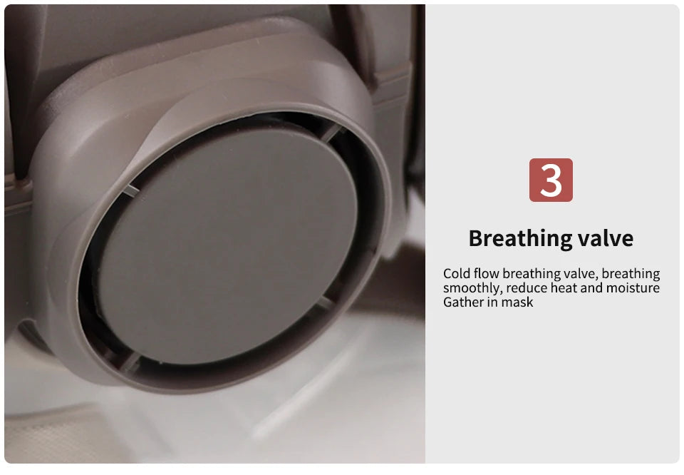 Reusable Full Face Respirator 6200 spray mask for spraying Painting Chemical Polishing Welding Woodworking Work Protection