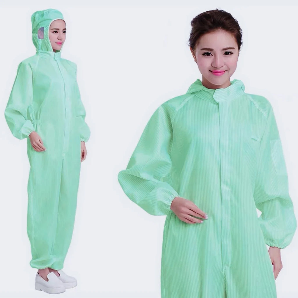 Unisex Coveralls Breathable Dustproof Safety Clothing Work Painting Clothes Sanitary Protection Jumpsuit Hazmat Zip Suit