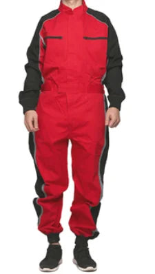 Cotton coverall work uniform Wear-resistant overall dust-proof repairman workshop mechanic welding suit Racer rescue anti-static