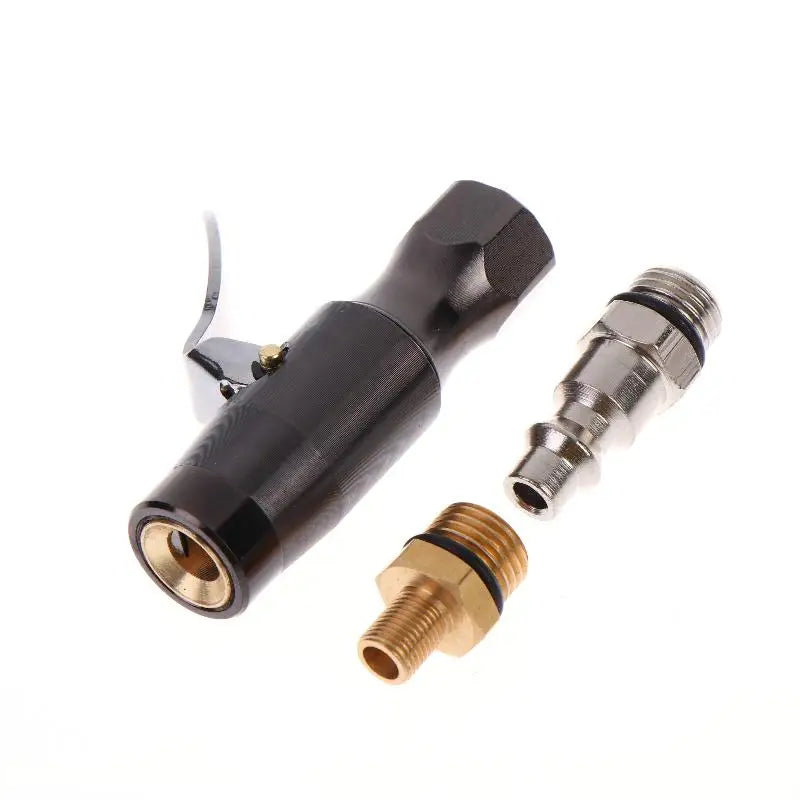 Tire Inflator 200PSI Dual Jaw Lock on Air Chuck for Schrader Valve Enhanced Grip for Car Bike Shop and GarageHot