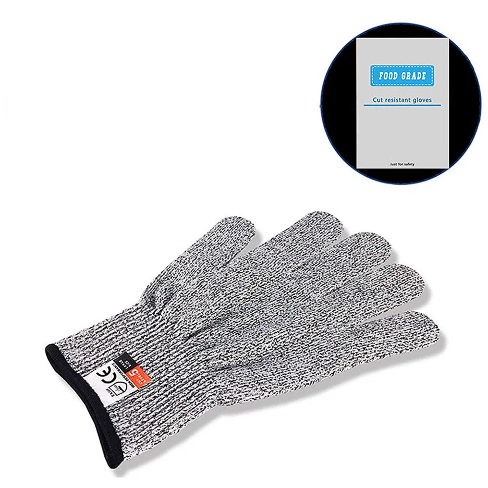 Anti-Cut Gloves Safety Cut Proof Stab Resistant Stainless Steel Wire Metal Mesh Butcher Cut-Resistant Gloves