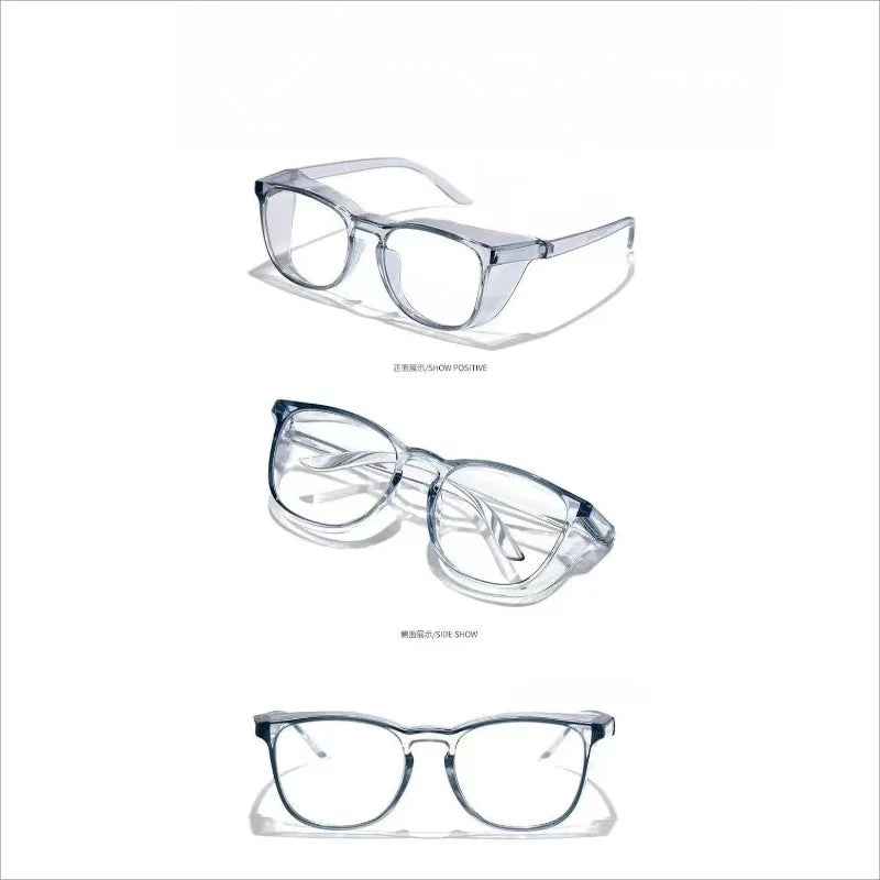 1/2pcs Nurse Safety Glasses, ANSI Z87, Anti-Fog & Anti-Blue Light