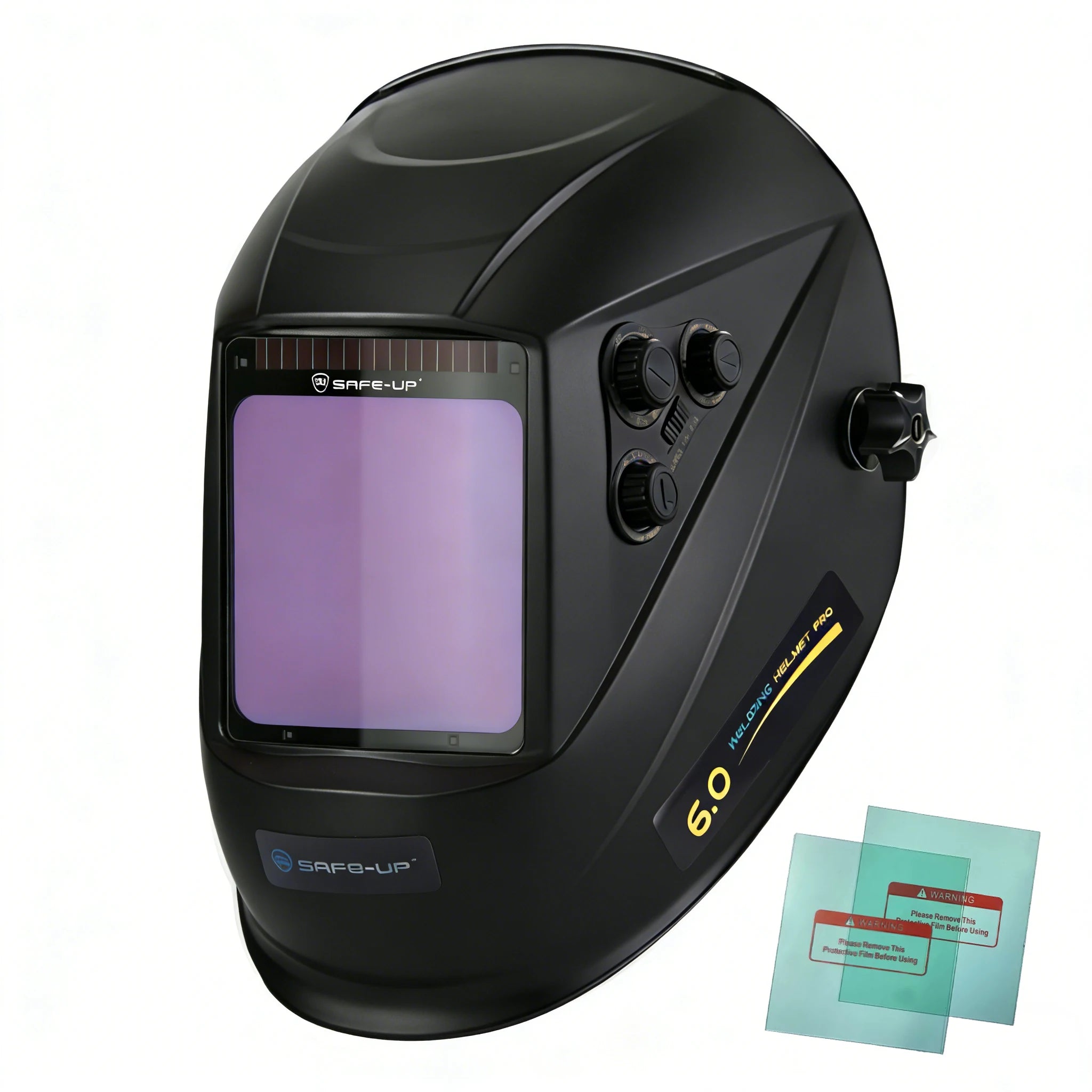 Auto Darkening Welding Helmet For MIG MAG TIG Cutting 4 Arc Sensor True Color Welder Welding Mask Face Cap  сварочная маска