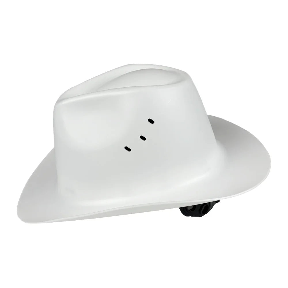 Cowboy Safety Hard Hat ANSI Z89.1 Class C Vented Full Brim Helmet for Outdoor Construction Industrial Use
