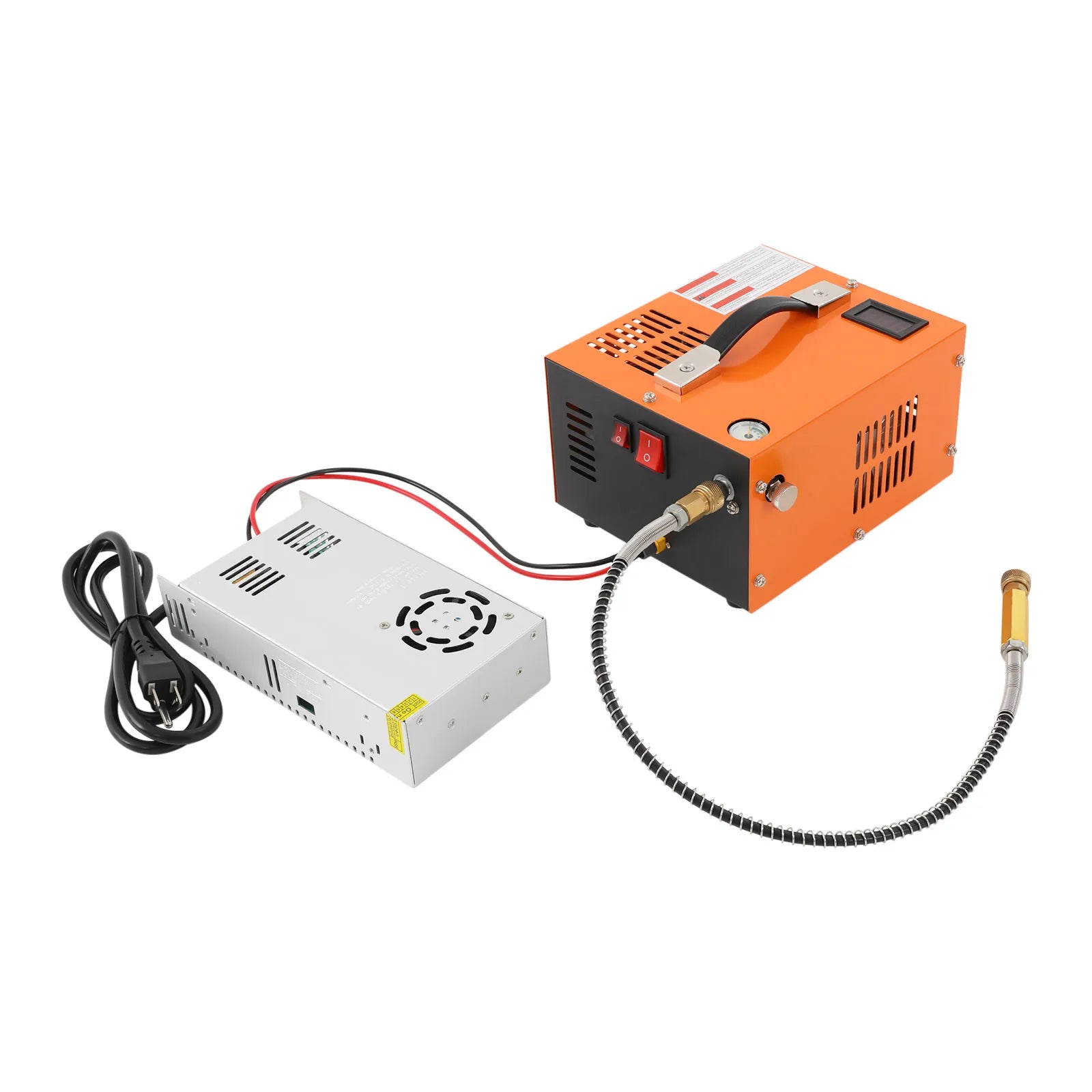 4500psi/30mpa Air Compressor, 110v Air Compressor with Transformer Suitable for Pcp Air Rifle, Paintball Tank, Air Pistol