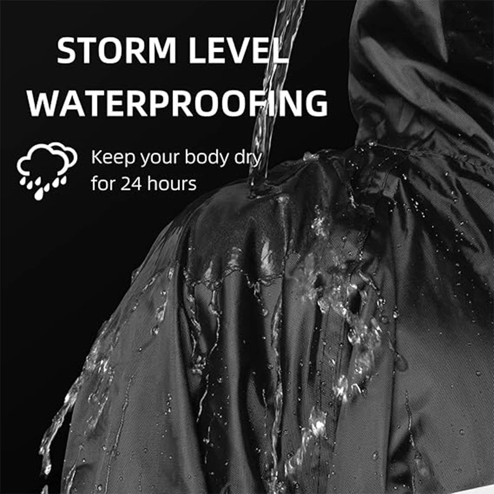 Waterproof Rain Suits Heavy Duty Raincoat Fishing Rain Gear Jacket Men