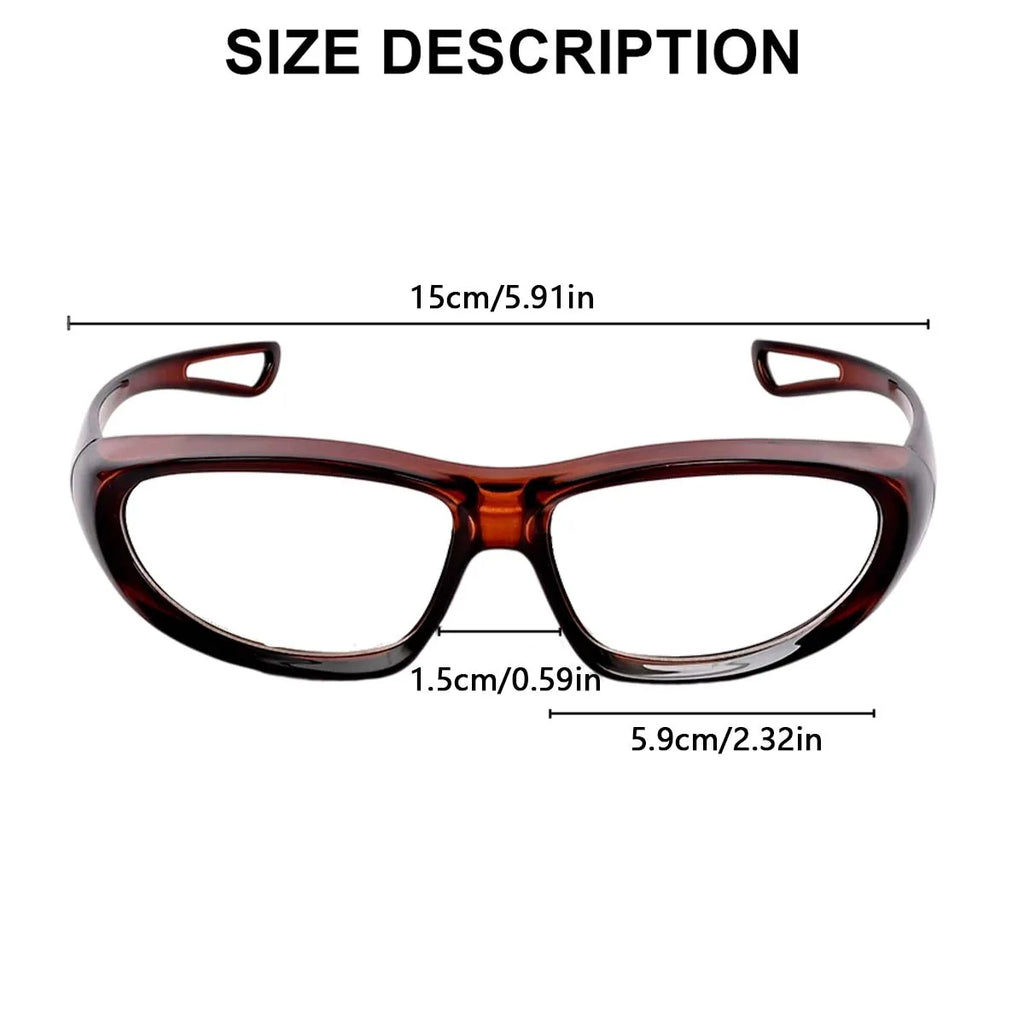 Anti-Fog Safety Glasses for Men and Women, ANSI Z87.1 Scratch Proof Eye Goggles with UV Protection HM4