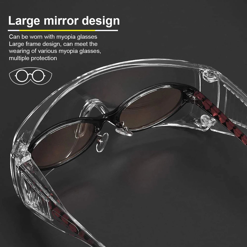 Safety Glasses For Men & Women | Ansi Z87 Safety Glasses For Shooting Lab Goggles For Safety | Safety Goggles - 1 Pack Clear