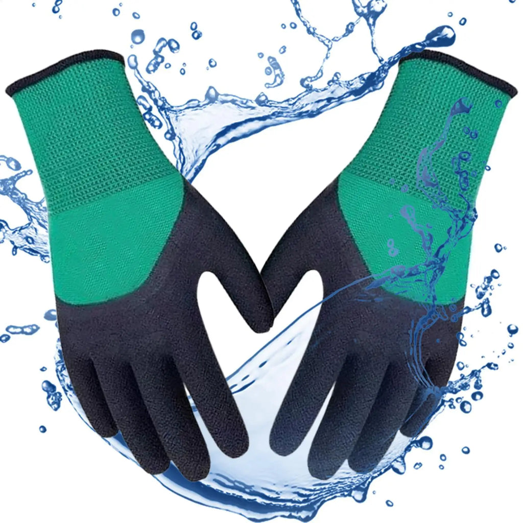 Waterproof Thorn-Proof Gardening Gloves Digging Hand Protection Garden Work Yard Gloves Outdoor Puncture-Resistant Work Tools