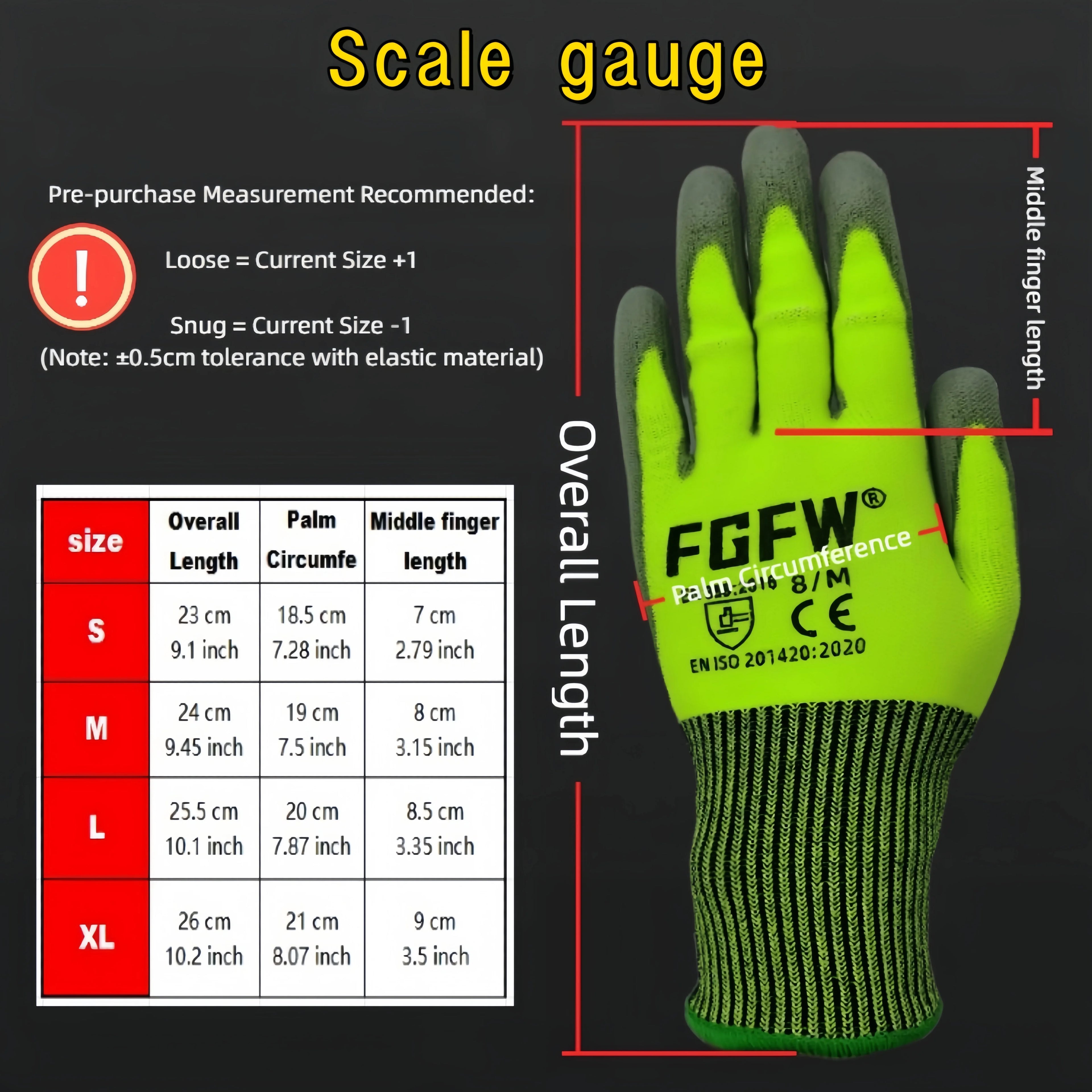 3 Pairs Military-Grade Level 5 Cut Resistant Gloves EN388/CE/ISO - HPPE Fiberglass, Anti-Slip Grip, Breathable for Industrial Sa