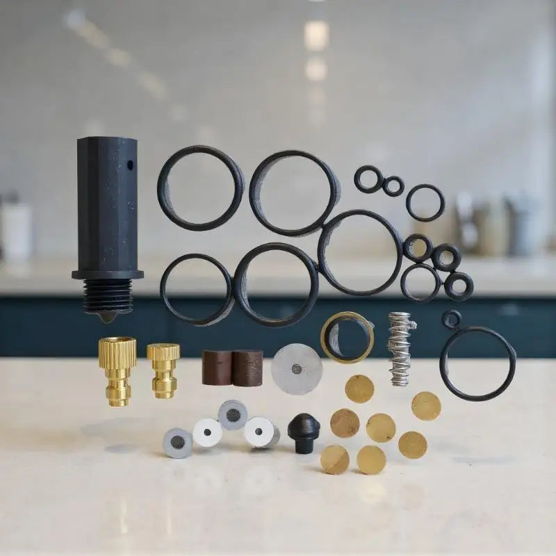 [F] 1Set 30MPA 4500PSI PCP Air Compressor Paper Gasket O-ring Sealing Kit For Single Cylinder Compressor