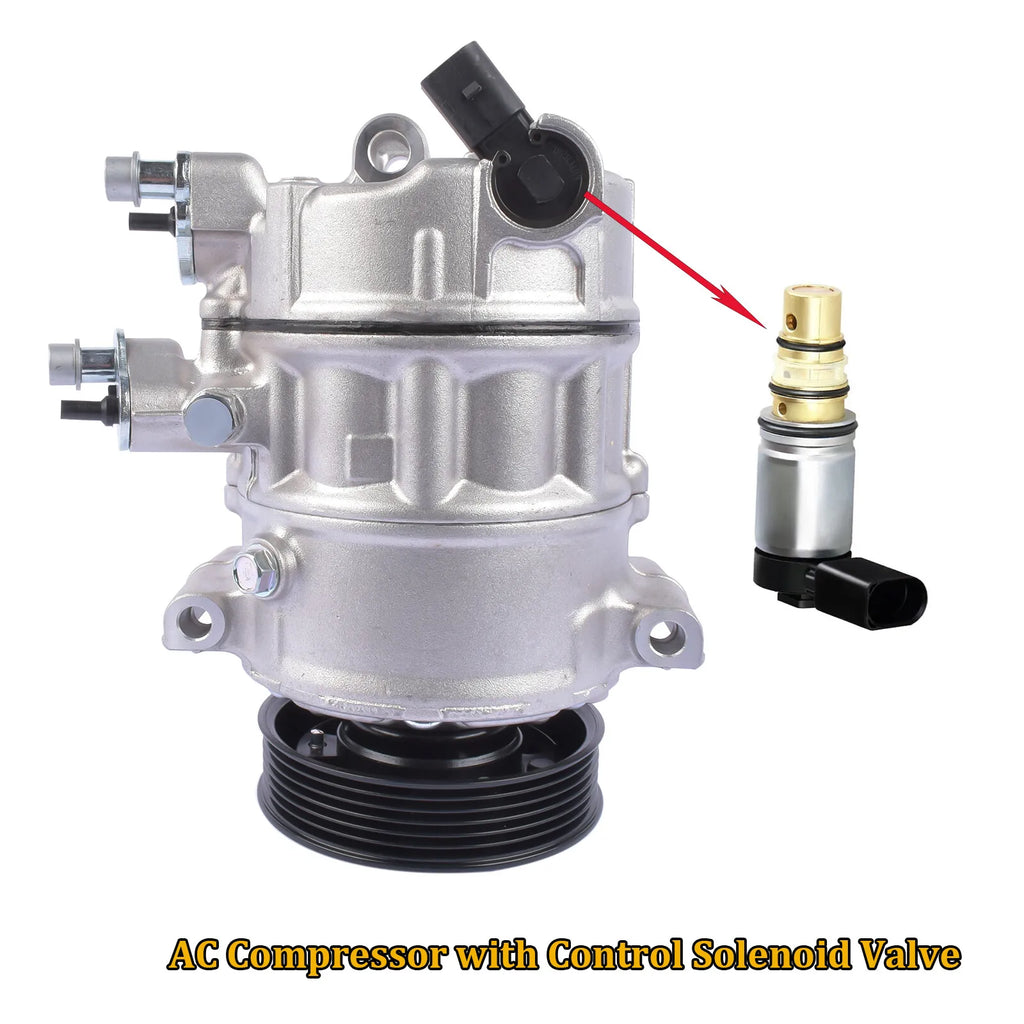 AP01 Air Conditioning Compressor w/ Clutch For Audi A3 VW Golf Seat Skoda 1K0820803S