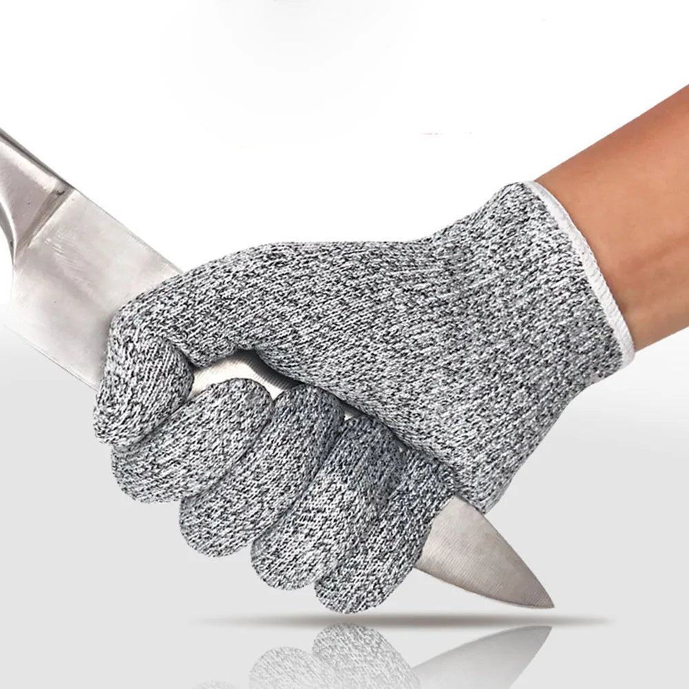 Anti-Cut Gloves Safety Cut Proof Stab Resistant Stainless Steel Wire Metal Mesh Butcher Cut-Resistant Gloves