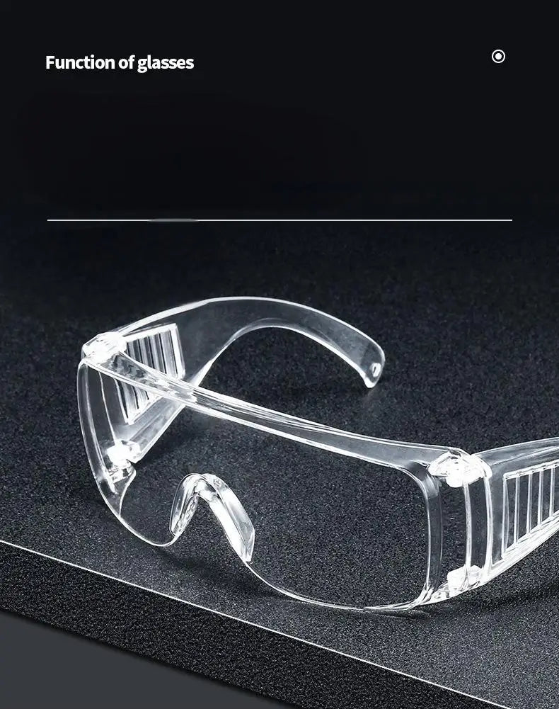 2025 New Style PC Window Protection Goggles - Splash, Dust, Fogproof, Windproof, Transparent Safety Glasses