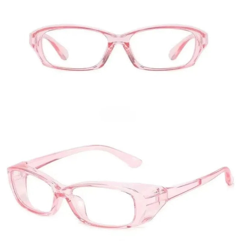 1/6pcs Women's Safety Glasses, Anti-fog, Nurse Use, ANSI Z87, Blue Light Blocking