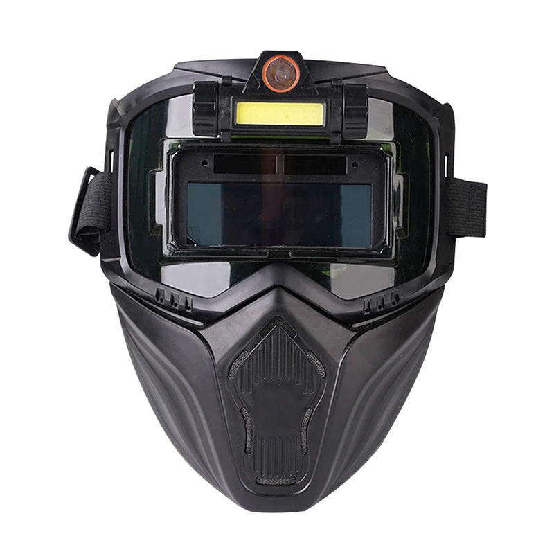 Auto Darkening Welding Helmet Welder Protector Helmet Detachable Welding Mask Head-mounted Breathable Welding Protector Helmet