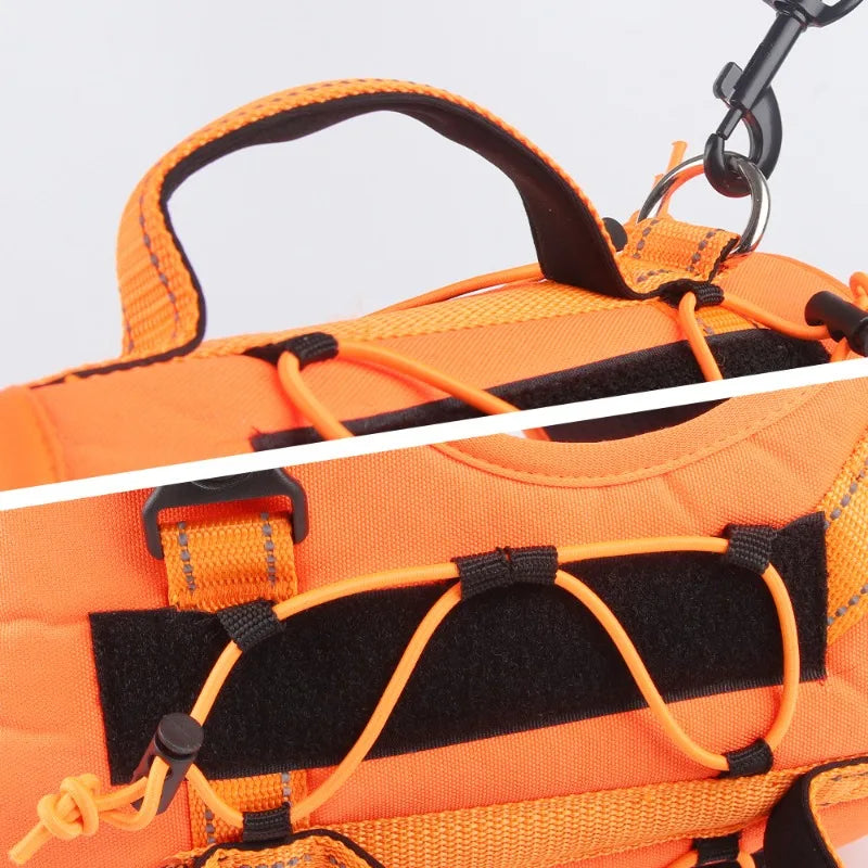 Dog Harnesses Leads Vest Type Pet Harness Large Dog Harness Explosion-proof Reflective Dog Tactical Harness