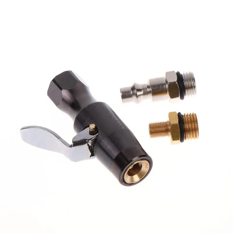 Tire Inflator 200PSI Dual Jaw Lock on Air Chuck for Schrader Valve Enhanced Grip for Car Bike Shop and GarageHot