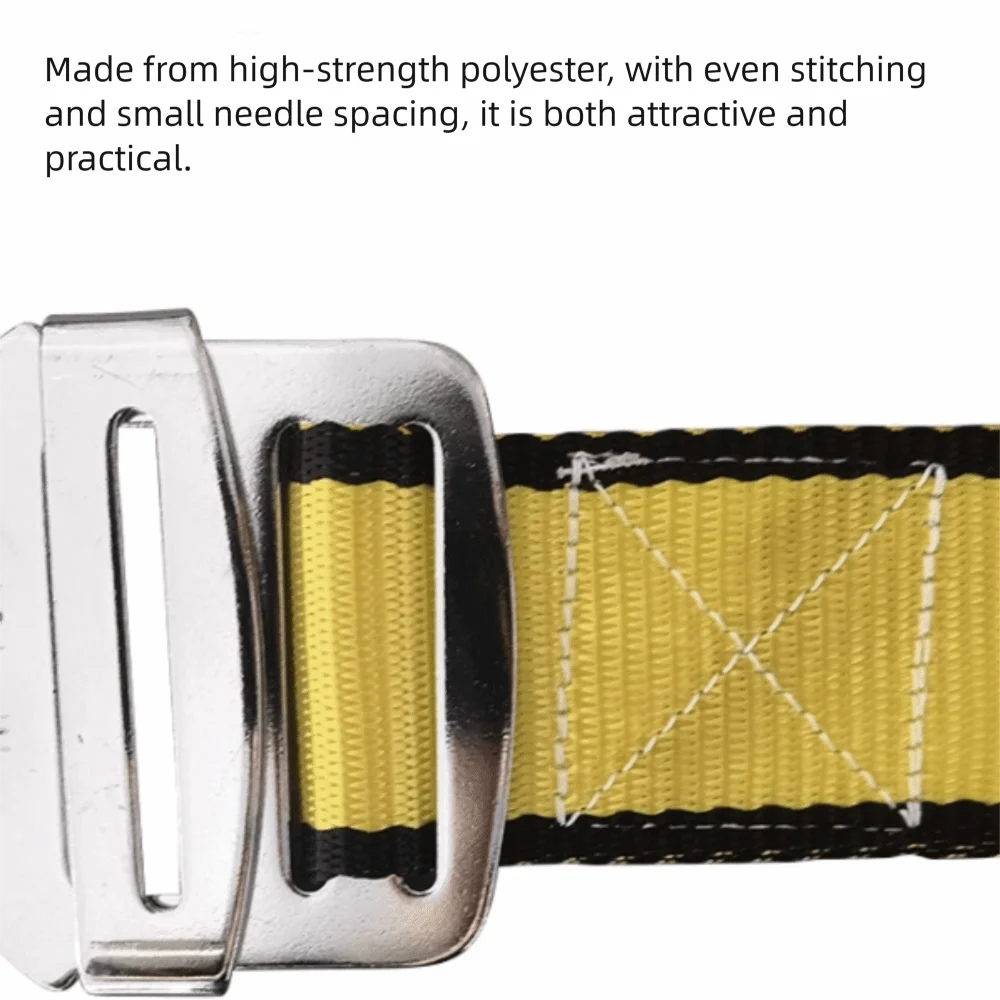 Professional Grade Outdoor Safety Belt Quick-Connect Buckle Adjustable Safety Rope Fall Prevention Rope Hook Safety Harness
