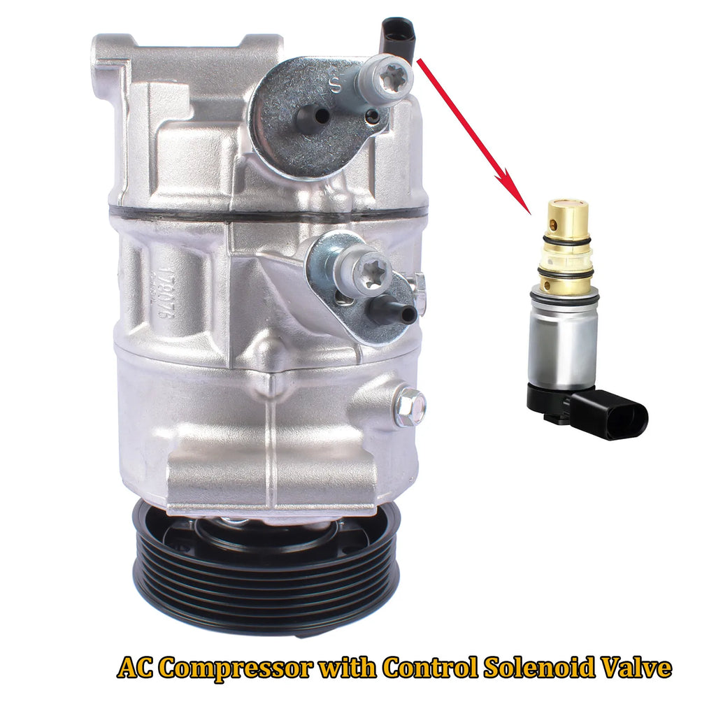 AP01 Air Conditioning Compressor w/ Clutch For Audi A3 VW Golf Seat Skoda 1K0820803S