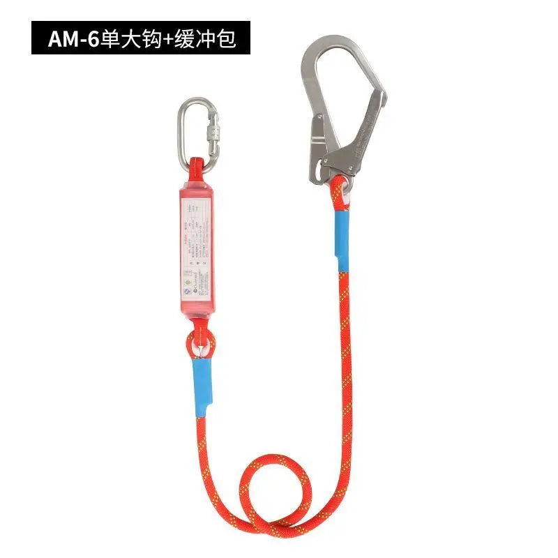 Safety Harness for Work in Height with Safety Rope Belt Carabiner Outdoor Climbing Industrial Full Body Security Protection