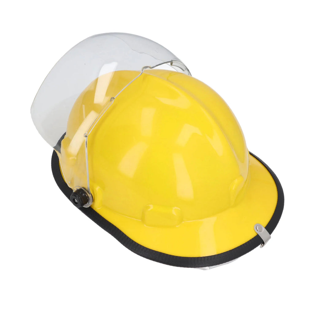 Helmet Electrical Insulation Firefighter Safety Helmet Adjustable Heat Resistant with Face  for Construction