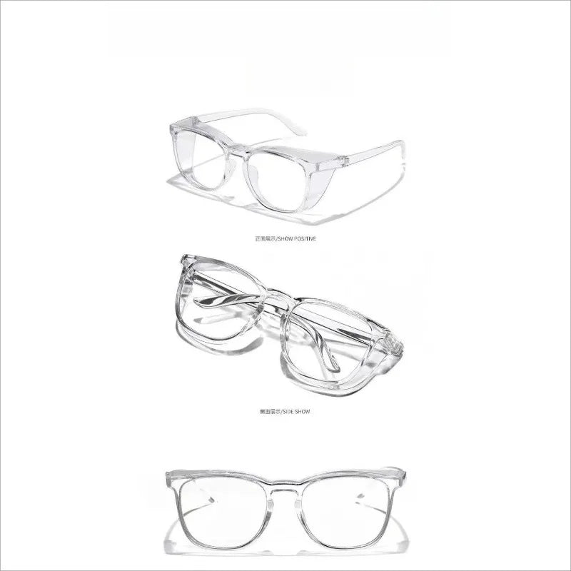 1/2pcs Nurse Safety Glasses, ANSI Z87, Anti-Fog & Anti-Blue Light