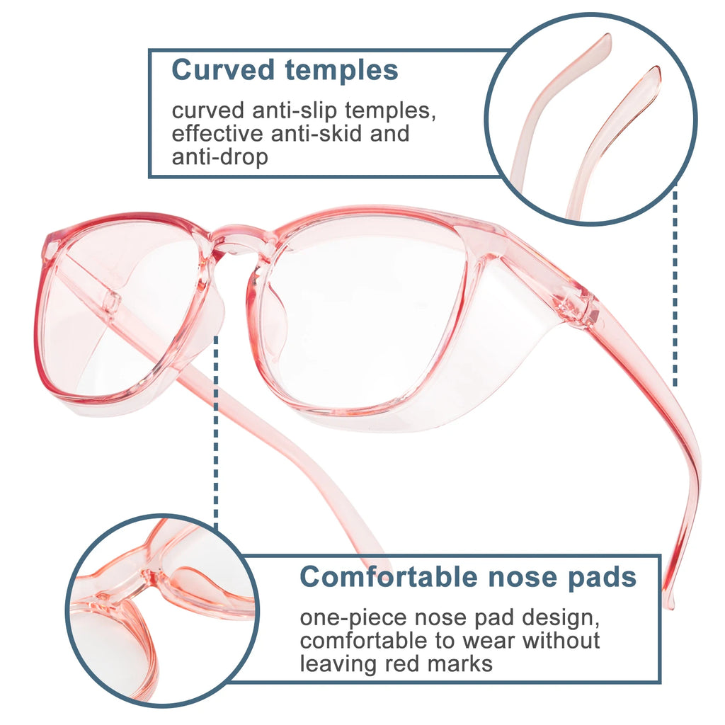 nursing goggles female blue light glasses women eye protection goggles for led light ansi z87 safety glasses womens HM9