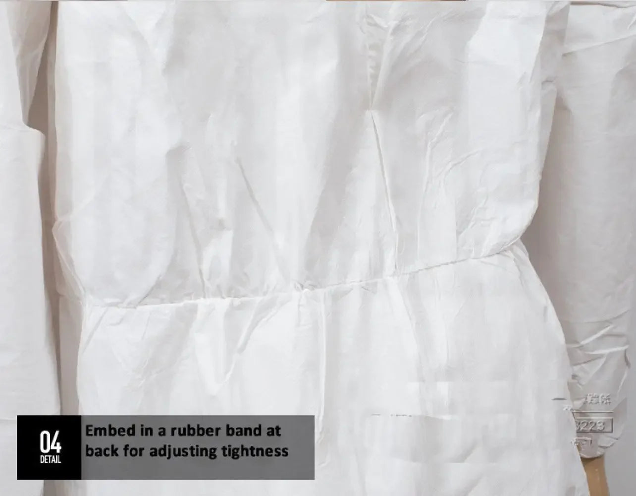 Protective Work Safety Suit Disposable Waterproof Oil-Resistant Clothing Spary Painting Cover All Protection Clothes Coverall
