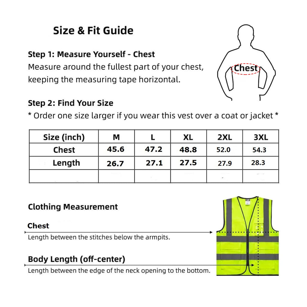 Custom Your Text Logo High Visibility Security Reflective Vest Personalized Construction Traffic Outdoor Safety Cycling Wear
