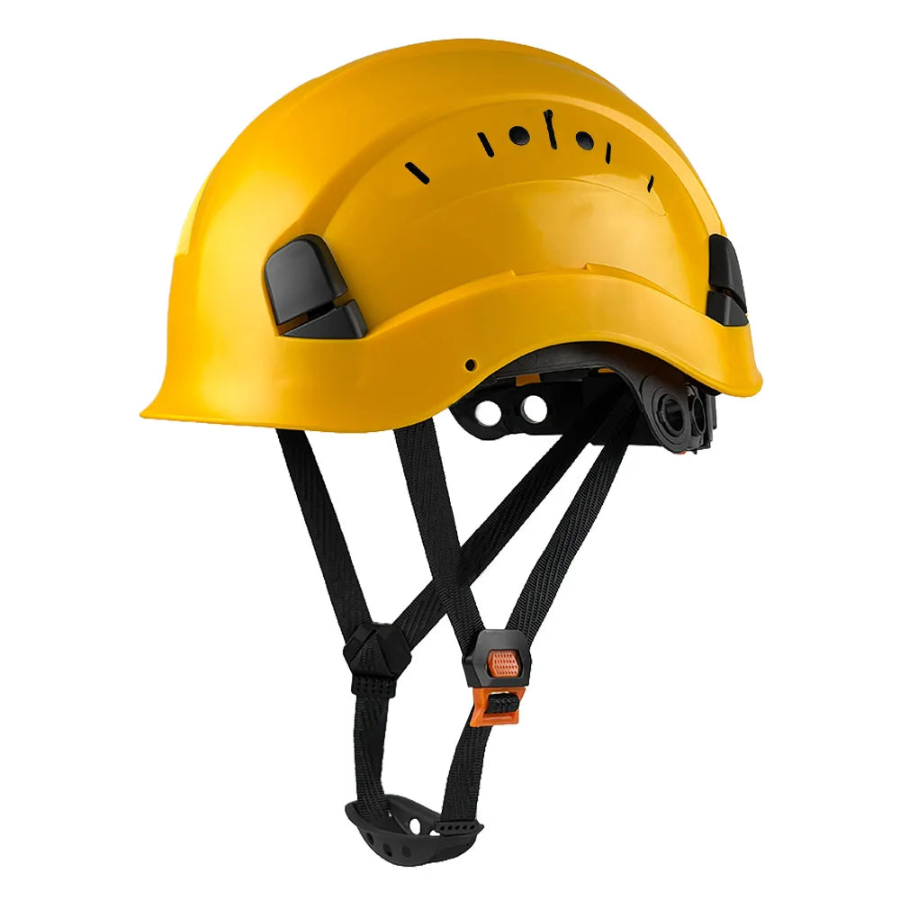 CE Safety Helmet Lightweight ABS Hard Hat w/ Adjustable Ventilation System Safety Cap Construction Working Head Protection ANSI