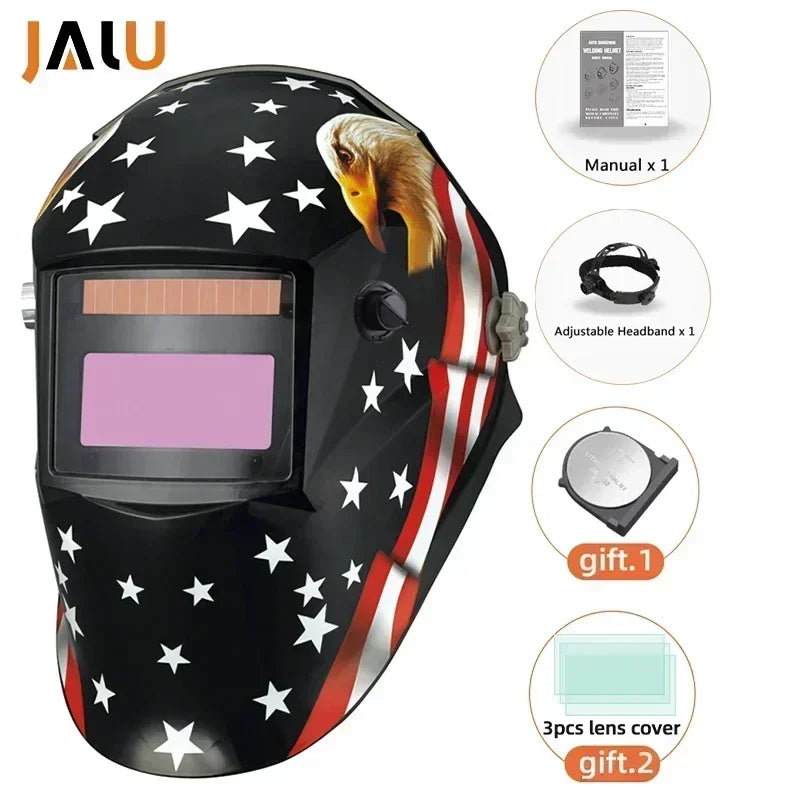 1112 Helmet Welding Mask Professional Auto Darkening Welding Helmet for MMA MIG Arc Welding Machine Welder Automatic Darken