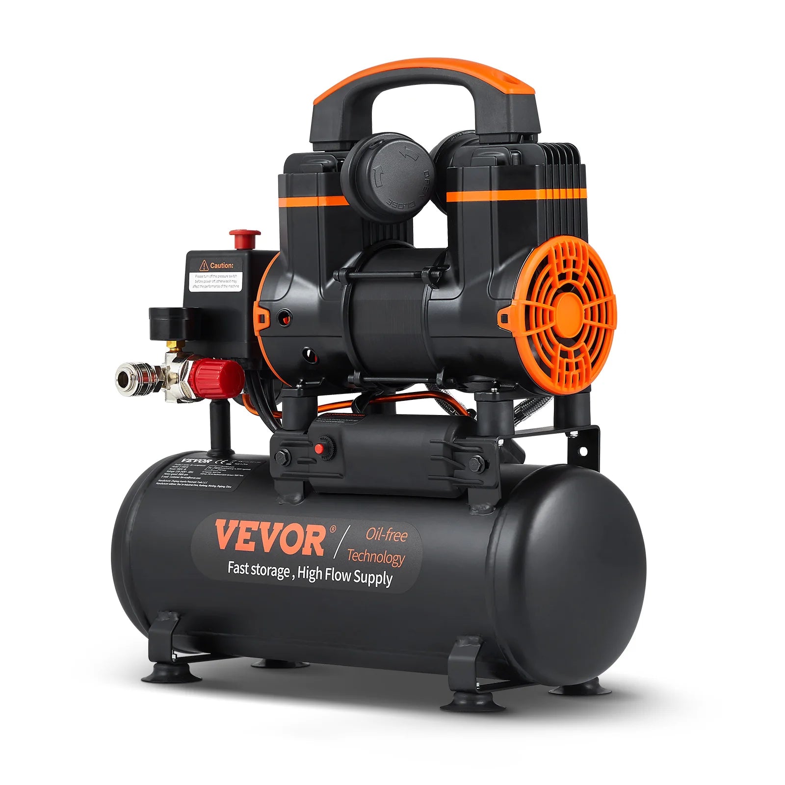 Venor Silent Air Compressor - Quiet, Oil-Free & Portable