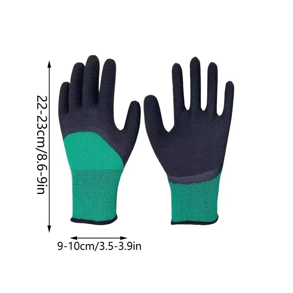 Waterproof Thorn-Proof Gardening Gloves Digging Hand Protection Garden Work Yard Gloves Outdoor Puncture-Resistant Work Tools