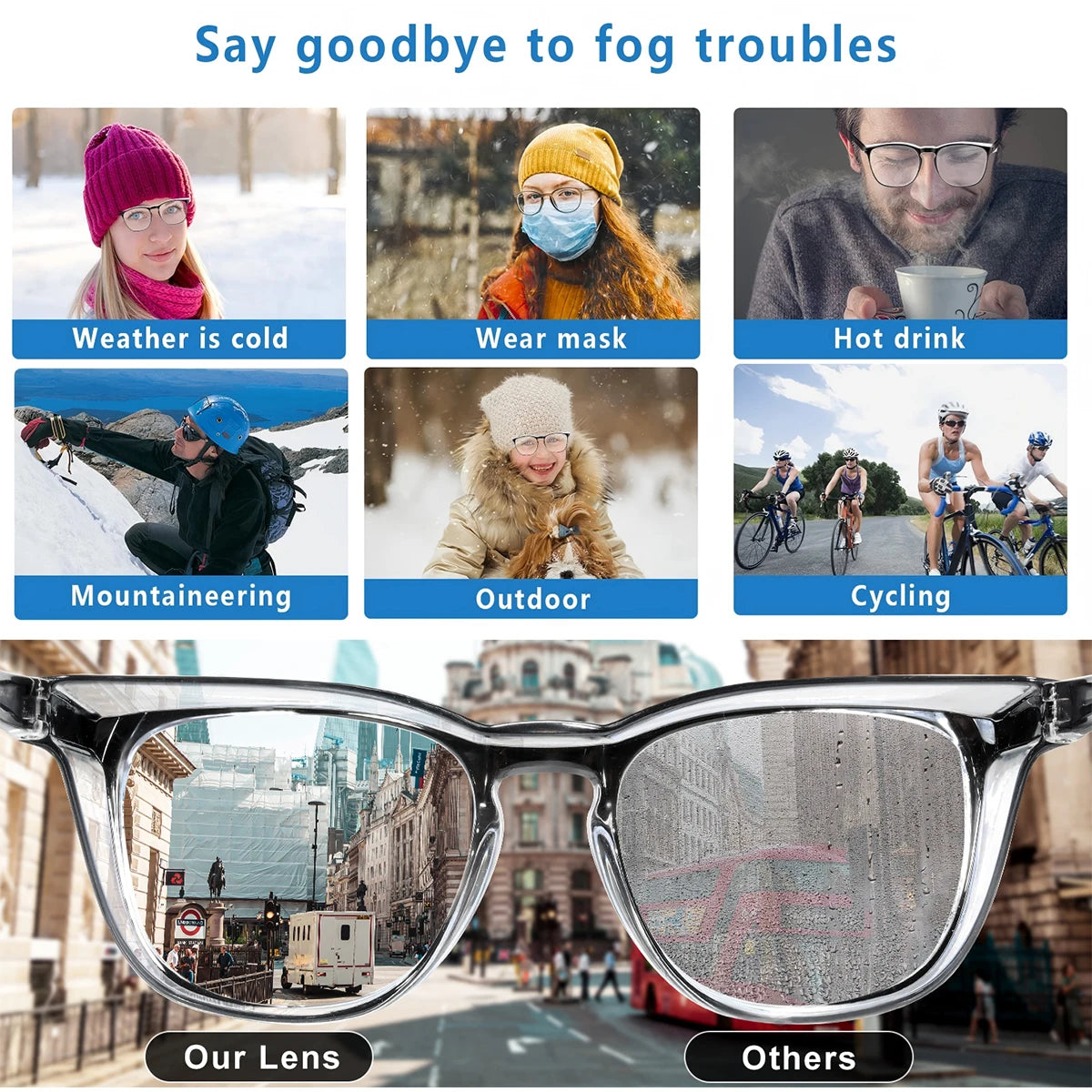 Stylish Safety Glasses Goggles, ANSI Z87+ Anti Fog Safety Goggles Blue Light Blocking Protective Eyewear for Nurses HM9
