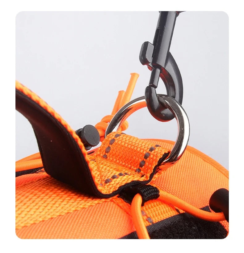 Dog Harnesses Leads Vest Type Pet Harness Large Dog Harness Explosion-proof Reflective Dog Tactical Harness